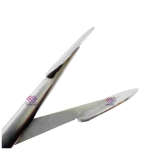 MEDICAB 19CM ช้อนสแตนเลสสตีลปลายตรง พร้อมที่แยกเนื้อเยื่อและกรรไกรสำหรับการผ่าตัดทั่วไป ความแม่นยำสูง ใช้ซ้ำได้ - Product Image 5