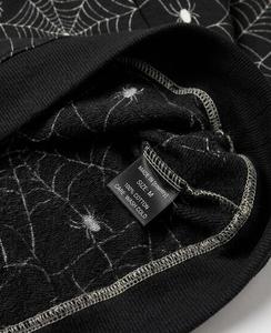 Nueva Sudadera con Capucha para Hombre, con Logotipo Personalizado, Estampado de Telaraña, Ecológica, Mezcla de Algodón y Poliéster, Diseño Animal para Otoño - Product Image 6