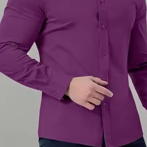 เสื้อเชิ้ตผู้ชายราคาถูก ระบายอากาศได้ดี สั่งตัดได้ ขายดี สวมใส่สบาย ทันสมัย เสื้อเชิ้ตแบบติดกระดุม สไตล์ใหม่ - Product Image 6