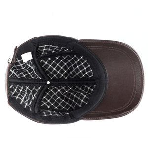 Gorra de Béisbol de Cuero Clásica, Ligera, Moderna y de Diseño Nuevo, Gorra de Cuero de Alta Calidad para Uso Casual al Aire Libre - Product Image 6