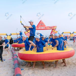 Flying Disc Team Building Viet Nam PVC Ensure safety in transit All Seasons <b>Inflatable</b> Thuy Linh Easy to install and portable - Product Image 5