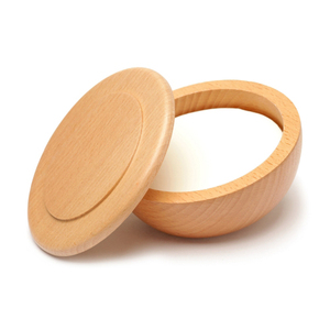 JDK 1PC Tazón de Madera de Nogal para Barbería, Herramienta de Afeitado, Tazón para Jabón de Afeitar - Product Image 1