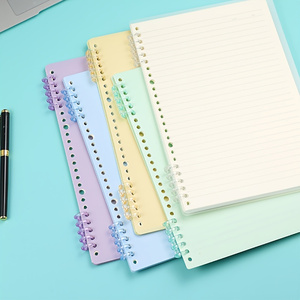 Anelli di Rilegatura a Scatto per Quaderni A4 A5 A6, Anelli in Plastica per Fogli Staccabili, Forniture per Ufficio - Product Image 2