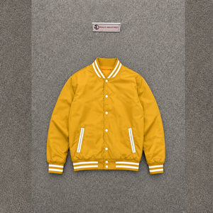 เสื้อแจ็คเก็ตวาร์ซิตี้ผู้ชายสีทองทรงปกติ ปกคอพับ ติดกระดุมเขาสัตว์ ผ้าขนสัตว์ 100% เป็นมิตรกับสิ่งแวดล้อม เหมาะสำหรับใส่ลำลองในฤดูหนาว ขายส่ง - Product Image 5