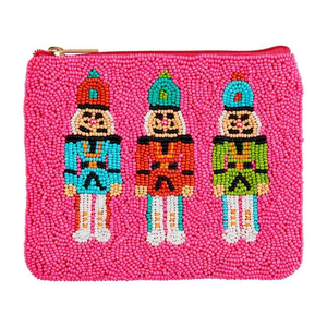 Porte-monnaie classique perlé avec broderie artisanale, couleurs assorties, pour pièces de monnaie et espèces, au meilleur prix - Product Image 6
