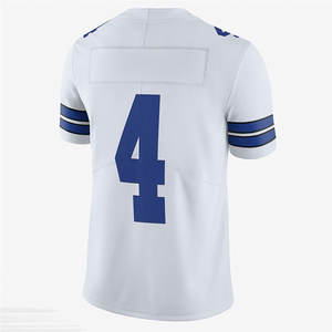 เสื้ออเมริกันฟุตบอลสไตล์ใหม่ ดีไซน์คลาสสิก เสื้ออเมริกันฟุตบอลแห้งเร็ว สำหรับขายออนไลน์ - Product Image 6