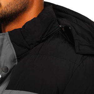 Chaqueta de Plumón Gris para Hombre, Talla Grande, de Moda, Transpirable, para Invierno, Venta al Por Mayor, Personalizable, 2026 - Product Image 5