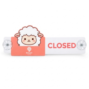 Letrero de Puerta Abierta/Cerrada de PVC, Indicador de Puerta de Plástico Duradero para Tiendas, Oficinas, Restaurantes, Hoteles y Entradas Comerciales - Product Image 2