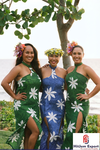 Service de fabrication textile sur mesure de paréos de plage tropicaux, sarongs hawaïens, tahitiens, fidjiens, samoans, OEM, ODM, marque privée, Inde - Product Image 4