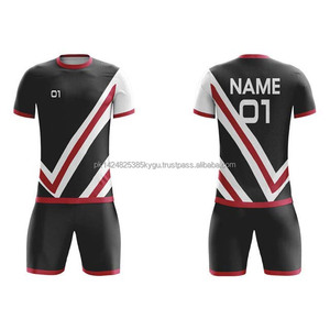 Conjuntos de Ropa Deportiva de Fútbol de Secado Rápido Estampados de Alta Calidad, Último Estilo, Camisetas de Fútbol para Adultos, Nombre del Equipo, Número, Colores Personalizados - Product Image 1