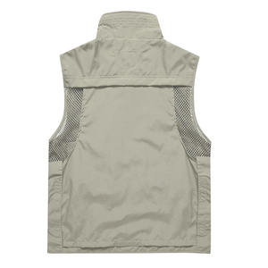 Chaleco de Trabajo Resistente a la Intemperie, Suave al Tacto, Estilo Único, Transpirable, Diseño Personalizado, Chaleco Sin Mangas para Hombre - Product Image 4