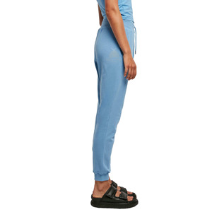 Nouveau design tendance : Pantalon de jogging décontracté pour femme, 100 % coton biologique molletonné, coupe large, avec logo imprimé. - Product Image 4