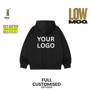 Sudadera con Capucha para Hombre, 80% Algodón, 20% Poliéster, 350gsm, Corte Regular, Color Sólido Informal, con Bolsillo, Logotipo Personalizado, Estampado Personalizado, Otoño - Product Image 3