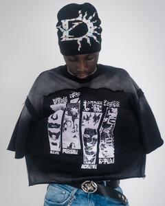 Camiseta Oversize de Algodón 100% OEM, Estampado Personalizado, Estilo Urbano, Formal, Vintage, Largo Regular, Diseño Sólido para Hombre - Product Image 1