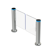 Porte extérieure de vitesse rapide de lecteur de code de Qr de tourniquet de protection de pluie avec des portes de barrière de tourniquet d'oscillation de contrôle d'accès pour le parc