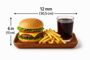 Bandeja de madera de buena calidad para servir té y desayuno, plato decorativo para comedor y cocina, de proveedor indio para exportación a granel. - Product Image 5