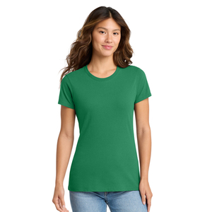 Camiseta Básica para Mujer, la Mejor Opción, Tejido de Algodón Suave y Transpirable, Corte Ajustado, Cuello Redondo, Impresión Personalizada, Proveedor de Fábrica al por Mayor - Product Image 5