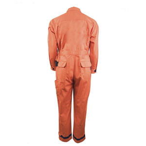 Ropa de Trabajo de la Mejor Calidad a Buen Precio, Traje de Trabajo Reflectante y Cómodo, Suministro de Fábrica, 100% Algodón, OEM, Naranja - Product Image 2