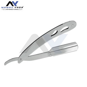 Professional Quality Barber Razor Shaving Razor with <b>Swing</b> Lock and Custom Color Steel Handle Premium Straight Edge Barber Tool - Product Image 4