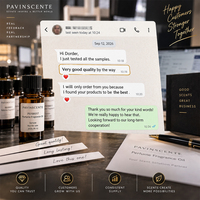Huile de parfum concentrée de luxe Oud style Dubaï en vrac