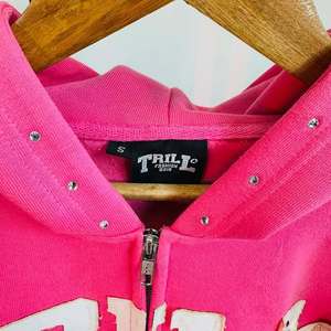 Custom Rhinestone Stripe Tracksuit Set Oversized Zip Hoodie & Flared Sweatpants Premium Fleece Streetwear Set Graphic Sweatsuits - Product Image 6