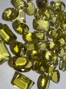 พลอยควอตซ์สีเขียวทองเหลืองเจียระไน ราคาขายส่งที่ BU GEMS - Product Image 2