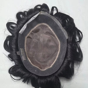 Peluca de Cabello Humano Mono de Calidad Premium Austriaca Taz Hair Bangladesh con Estilo de Ondas Sueltas y Ondas Profundas Naturales - Product Image 1