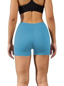 Women Fitness Yoga Shorts High Waist Seamless Athletic Workout Gym <b>Running</b> Shorts - Product Image 2