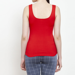 Débardeur femme personnalisé avec logo, col U, pour l'été, respirant et confortable, idéal pour la gym et le yoga. - Product Image 2