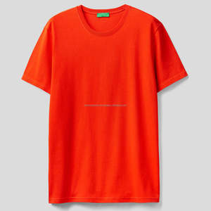 T-shirt à manches courtes en coton à col ras du cou pour hommes-Blocs de couleurs-T-shirts pour hommes en noir et blanc - Product Image 3