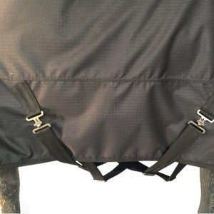 BRAND ZONE Polar Fleece Waterproof Custom Winter Horse <b>Rug</b> with 2 Leg Straps-Standard Neck Design - Product Image 6