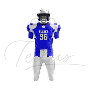 Uniformes de Fútbol Americano Juvenil de Alta Calidad para Entrenamiento, Uniforme de Fútbol Americano de 12 Paneles Cosido con Alta Calidad - Product Image 4