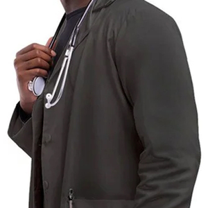 Blouse de laboratoire unisexe ajustée personnalisable avec étiquette de marque privée – Uniformes médicaux, blouse de laboratoire pour médecins et étudiants, vêtements de travail - Product Image 6