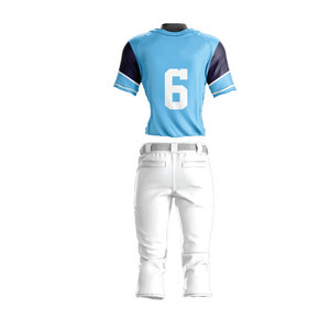 ชุดเบสบอล น้ำหนักเบา ระบายอากาศได้ดี สวมใส่สบาย ชุดทีม ดีไซน์ทันสมัย ชุดเบสบอล - Product Image 2