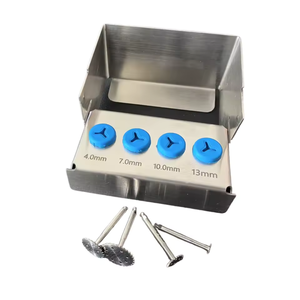 Disque de scie à os manuel argenté, extenseur dentaire, disques de coupe fins et aiguisés pour implants, outils de meulage et de polissage dentaire - Product Image 3