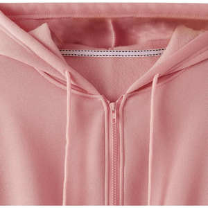 wholesale fully Customized Made Women's <b>Multicolor</b> Crop <b>Top</b> Hoodie High Quality Whole Sale Price Crop <b>Top</b> Hoodies - Product Image 5