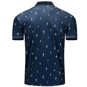 ออกแบบเสื้อโปโลผู้ชายของคุณเอง เสื้อโปโลแบบซับลิเมชั่น น้ำหนักเบา ทนทาน แขนสั้น ขายดีที่สุด - Product Image 3