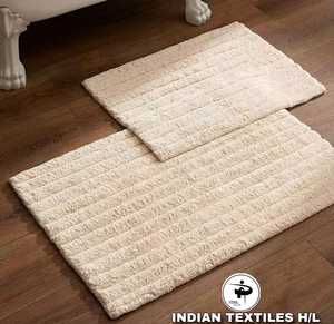 Alfombras de Baño Modernas Personalizadas al por Mayor, Alfombras de Baño de Diseño de Secado Rápido, Hechas a Máquina con Algodón y Color Tufted, Estilo Moderno por ITHL - Product Image 1