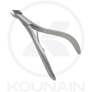 Gold Plasma Professional Flat <b>Nail</b> <b>Tool</b> Stainless Steel Cuticle Nipper Dead Skin Removal Durable Straight Finger Clippers Sharp - Product Image 3