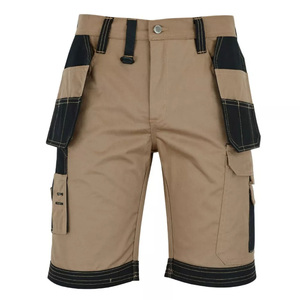 Pantalones Cortos de Trabajo para Hombre, Resistentes, con Múltiples Bolsillos, Bolsillos para Herramientas, Construcción Duradera, Ropa de Trabajo, Pantalones Cortos de Seguridad para Verano, OEM - Product Image 3