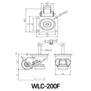 Wooil-Ruedas de ruedas ligeras a medianas, 150-600Kg, 8 Uds. - Product Image 1