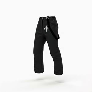 กางเกงสกีชายคุณภาพสูง ผลิตจากโพลีเอสเตอร์ 100% ย้อมสีพื้น กันน้ำ 10,000 มม. บุขนแกะ 240 กรัม ปิดด้วยแถบตีนตุ๊กแก ปรับแต่งได้ตามต้องการ RIVIAN - Product Image 5