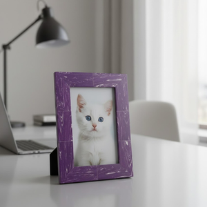 Cadre photo en résine artisanale FAIZA CRAFT FC-7600 avec impression UV, finition brillante, à suspendre au mur ou à poser sur table, décoration intérieure - Vente flash, bon prix - Product Image 4