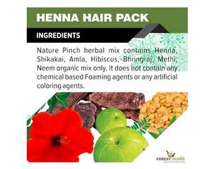 The Forest Herbs Natural Care From Nature, Henna en Polvo Herbal, 500g, Enriquecida con Hierbas Preciosas para el Color del Cabello - Product Image 3