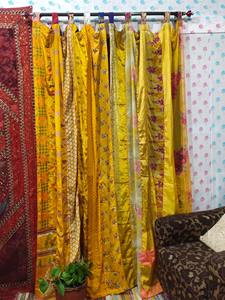 Rideau occultant personnalisable en soie à motifs floraux imprimés, isolant et entièrement occultant, pour la maison, le bureau, le café, l'hôtel - Product Image 5