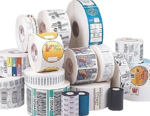 Étiquettes adhésives fragiles de marque Factory <span class=keywords><strong>Antac</strong></span>, étiquettes d'avertissement avec code-barres pour matériel d'emballage, taille personnalisée, Veuillez manipuler avec soin - Product Image 3