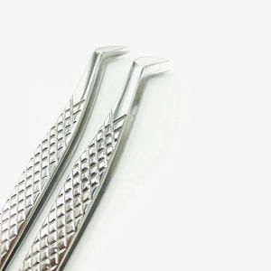 Juego de Pinzas para Pestañas de Acero Inoxidable de Alta Calidad, con Punta Puntiaguda, para Cuidado Personal, Venta al Por Mayor - Product Image 2