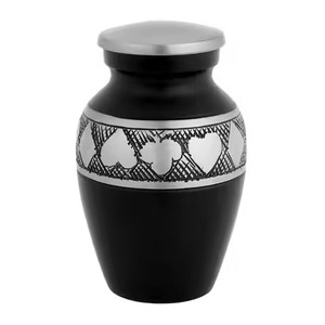 Handcrafted Aluminium <b>Keepsake</b> Urns Mini <b>Memorial</b> Ashes Holder Small Cremation Urn Funeral Tribute Piece - Product Image 2