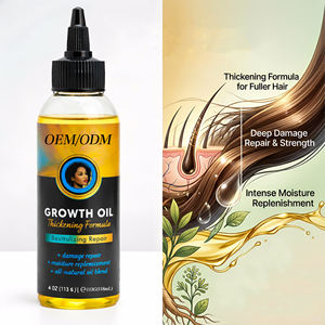 Aceite para el Crecimiento Rápido del Cabello para Hombres y Mujeres, Suero para el Tratamiento del Cuero Cabelludo, Aceite Intensivo para Engrosar el Cabello, para un Cabello Más Largo y Fuerte - Product Image 6