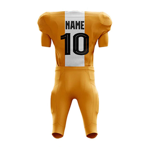 Nuevo Conjunto de Uniforme de Fútbol Americano Sublimado Personalizado de Talla Grande para Hombre, Transpirable, de Secado Rápido y de Alta Calidad para la Temporada de Verano OE - Product Image 3